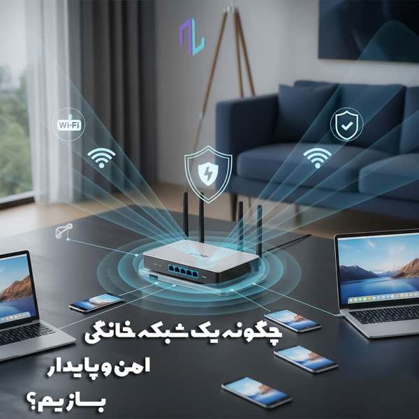 چگونه یک شبکه خانگی امن و پایدار بسازیم؟