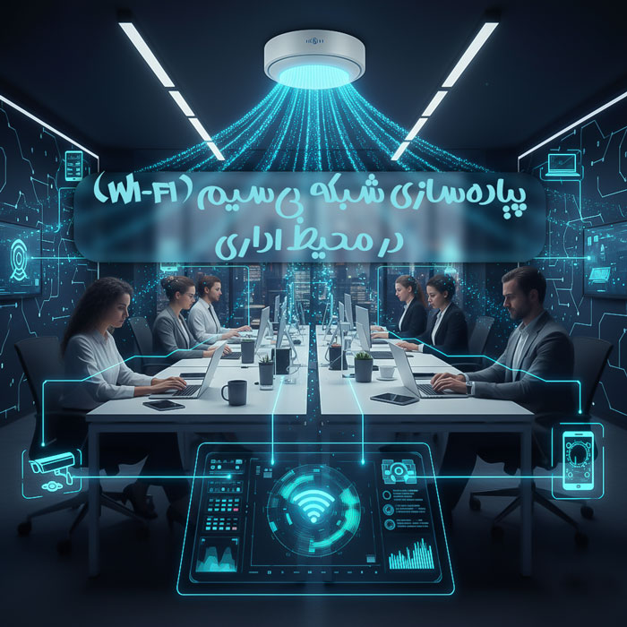 پیاده‌سازی شبکه بی‌سیم (Wi-Fi) در محیط اداری