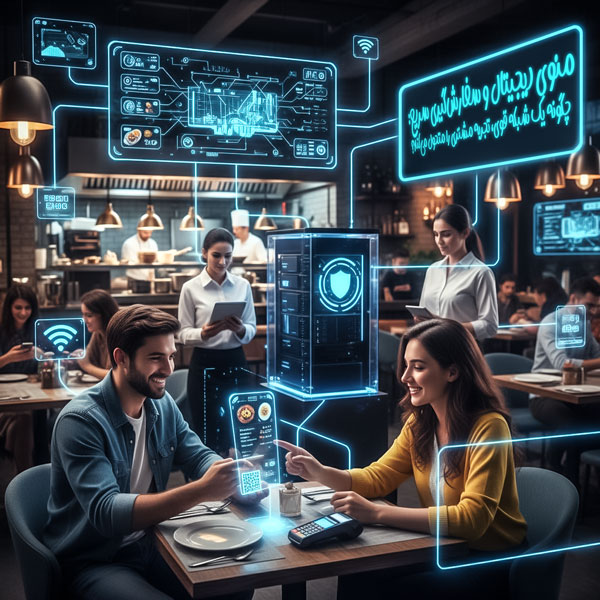 منوی دیجیتال و سفارش گیری سریع